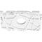 Ekena Millwork Novo Architectural Grade PVC Ceiling Medallion, 14"W x 9 3/8"H x 3"ID x 5"C x 1"P, One-Piece CMP14X9NO-03000 - alternate 2